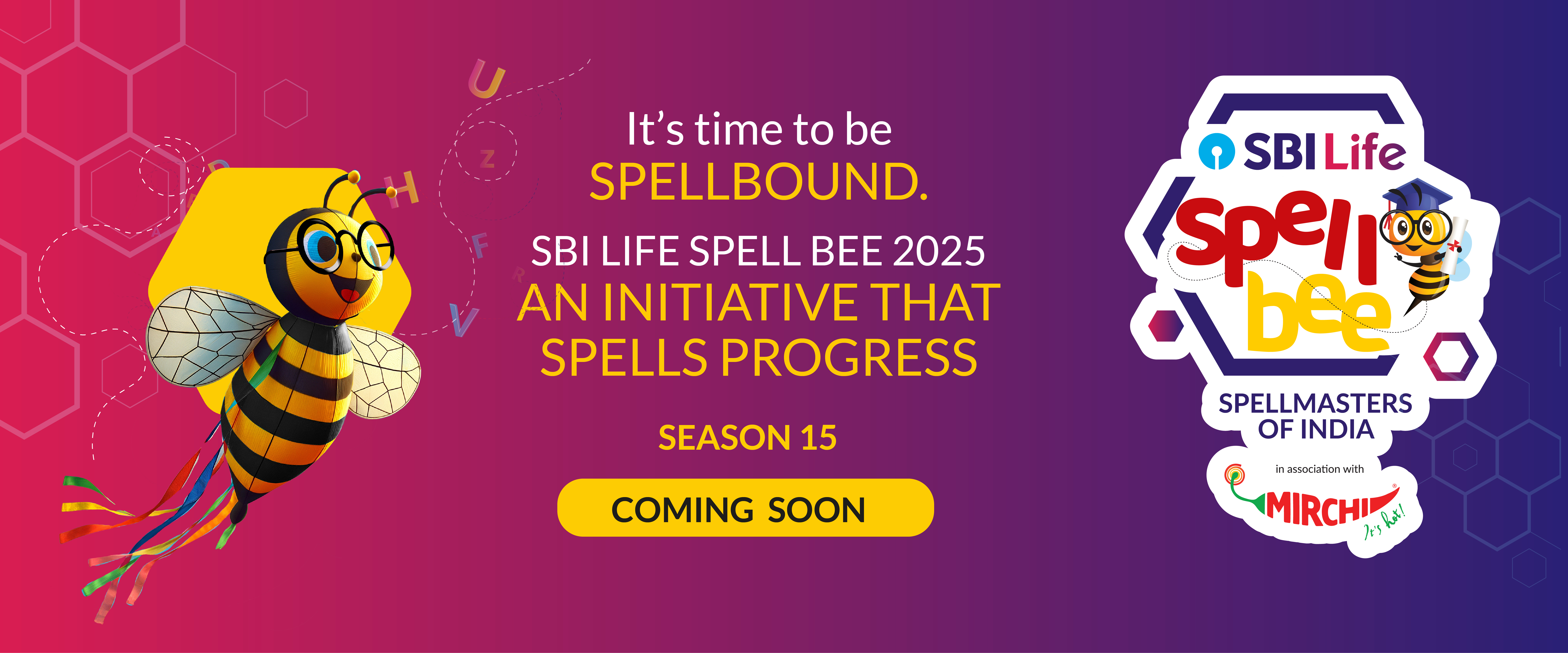 SBI Life Spell Bee Season 15 in association with Mirchi