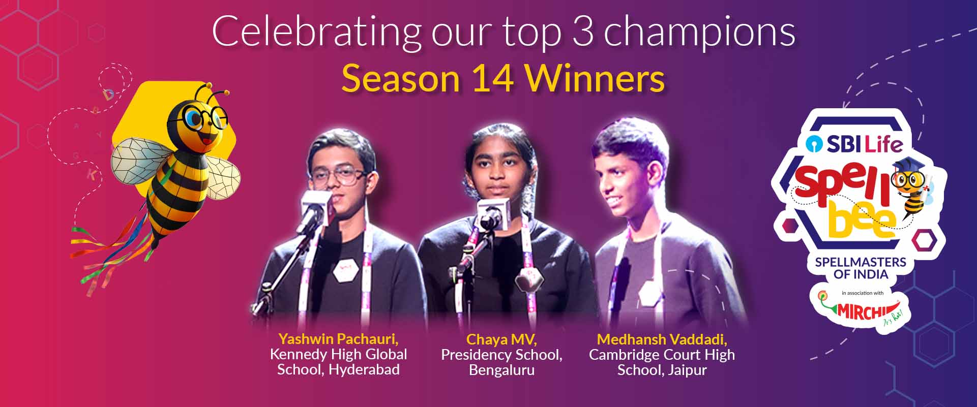 SBI Life Spell Bee Season 15 in association with Mirchi