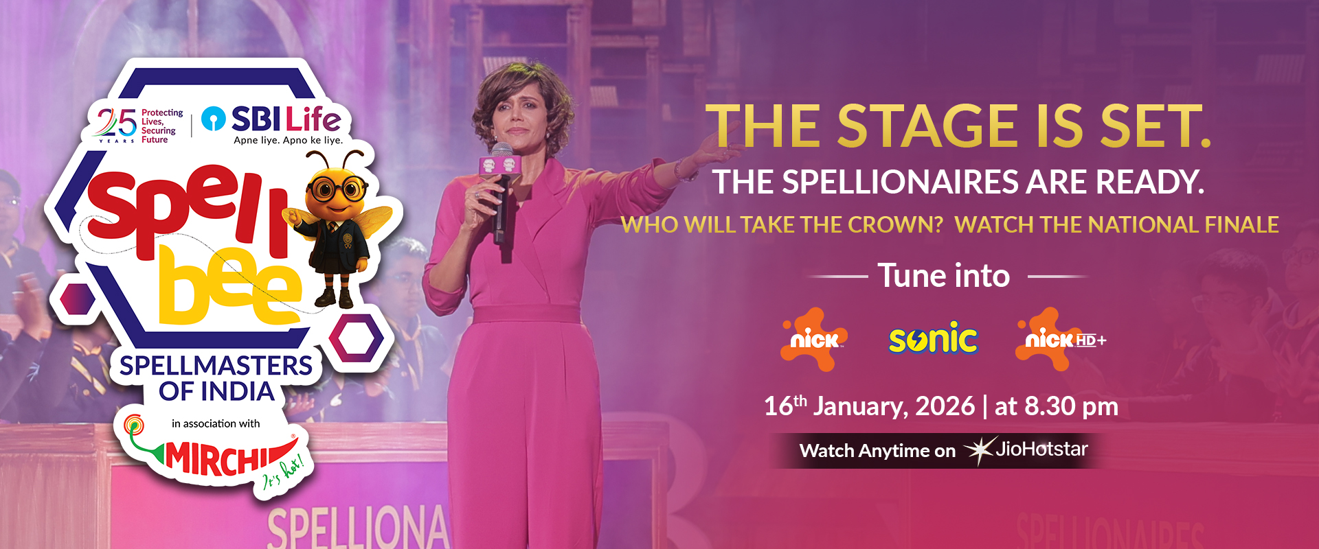SBI Life Spell Bee Season 15 in association with Mirchi